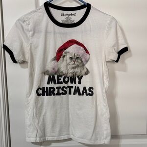 🐱🎄Stranded "Meowy Christmas" tee